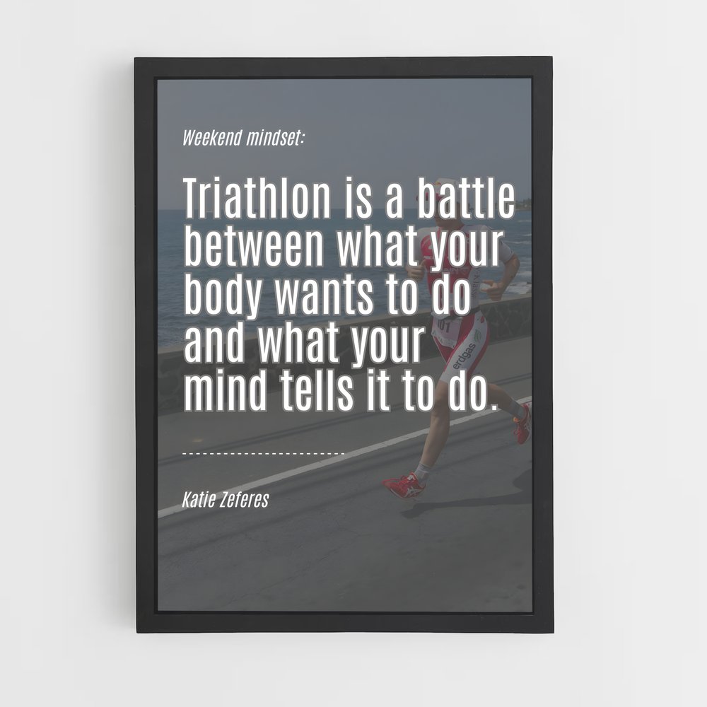 Poster Weekend Rush – affiche Athlétisme (vue 2)